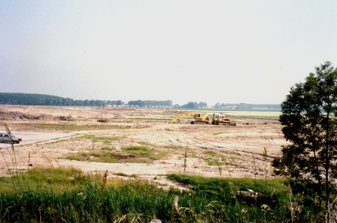 De eerste graafwerkzaamheden